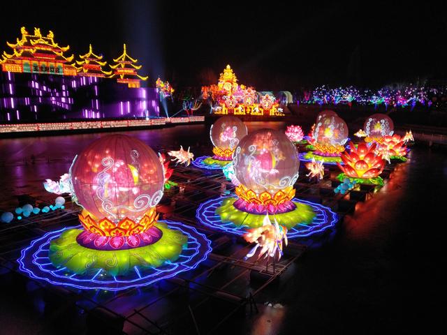 大型元宵节花灯灯组